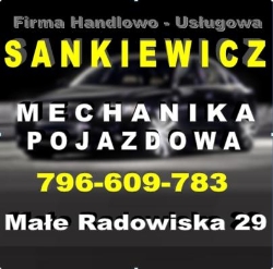 FHU Sankiewicz - Mechanika Pojazdowa, Wąbrzeźno godziny otwarcia