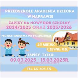 Niepubliczne Przedszkole AKADEMIA DZIECKA, Naprawa godziny otwarcia