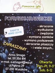 "Pomocna Igła", Wyszków godziny otwarcia
