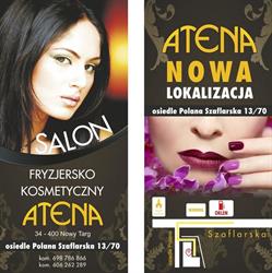 ATENA SALON FRYZJERSKO KOSMETYCZNY, Nowy Targ godziny otwarcia