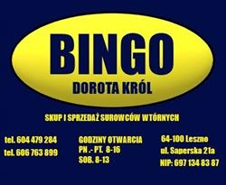 "Bingo" Dorota Król skup i sprzedaż surowców wtórnych, Leszno godziny otwarcia
