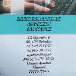 BIURO RACHUNKOWE AGNIESZKA GACKOWICZ, Sulechów godziny otwarcia