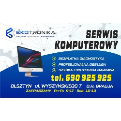 Serwis Komputerowy EKOTRONIKA Olsztyn, godziny otwarcia