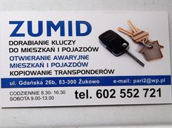 FIRMA ZUMID P, Żukowo godziny otwarcia