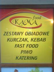 KAMA FOOD Firma Gastronomiczna Usługi Kateringowe i Gastronomiczne--Krzysztof Matuszewski, Zawiercie godziny otwarcia