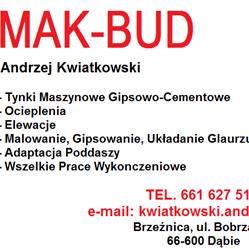 Andrzej Kwiatkowski MAK-BUD, Brzeźnica godziny otwarcia