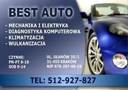 BEST AUTO Serwis Samochodowy Sebastian Karaś, Kraków godziny otwarcia