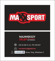 MAXX Sport s.c. Tomasz Zięba Maksymilian Pyka, Nowy Targ godziny otwarcia