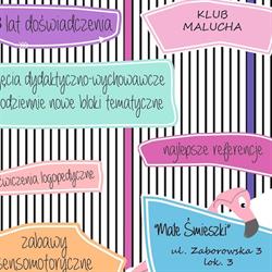 MAŁE ŚMIESZKI Centrum Rozwoju Dziecka Sandra Zdzienicka, Warszawa godziny otwarcia