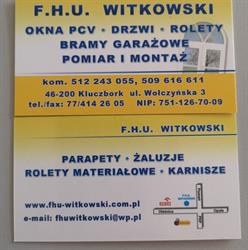 WITKOWSKI F.H.U., Kluczbork godziny otwarcia