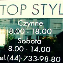 TOP-STYL s.c. Anetta Bąbel, Piotrków Trybunalski godziny otwarcia