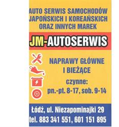 Jm-Autoserwis S.C. Jacek Skowroński Marcin Kowalczyk, Łódź godziny otwarcia