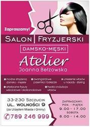 Joanna Bełzowska "ATELIER", Szczucin godziny otwarcia