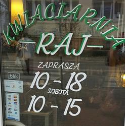 KWIACIARNIA RAJ, Szczecin godziny otwarcia