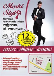 MĘSKI STYL, Pajęczno godziny otwarcia