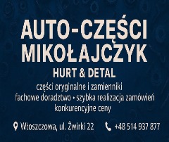 Auto Części MIRANT Mikołajczyk Włoszczowa Samochodów i Pojazdów HURT & DETAL, godziny otwarcia