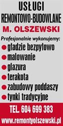 MIECZYSŁAW OLSZEWSKI USŁUGI REMONTOWO BUDOWLANE, Stąporków godziny otwarcia