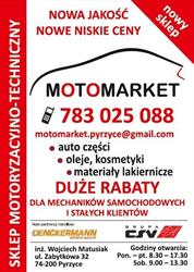 MOTOMARKET, Pyrzyce godziny otwarcia