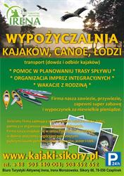 Biuro Turystyki Aktywnej IRENA Morozowska Irena, Czaplinek godziny otwarcia