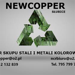 NEWCOPPER SKUP ZŁOMU, SKŁAD WĘGLA, GAZ W BUTLACH, Słubice godziny otwarcia