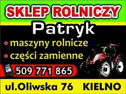 PATRYK KĄKOL SKLEP ROLNICZY "PATRYK", Kielno godziny otwarcia