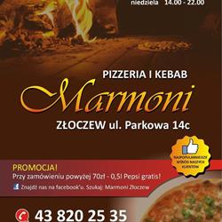 PIZZERIA MARMONI MICHALSKI MAREK, Złoczew godziny otwarcia