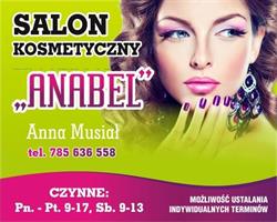 SALON KOSMETYCZNY ANABEL, Iwonicz-Zdrój godziny otwarcia