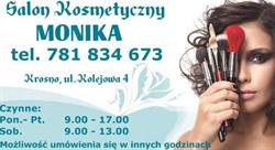 Salon Kosmetyczny MONIKA Monika Trybus - Jakubowska, Krosno godziny otwarcia
