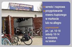 SERWIS ROWEROWY, Giżycko godziny otwarcia