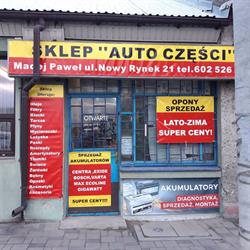 SKLEP AUTO CZĘŚCI, Nowe Brzesko godziny otwarcia