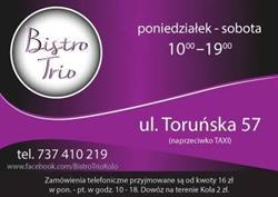 BISTRO TRIO, Koło godziny otwarcia