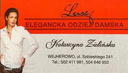 SKLEP ODZIEŻOWY LUX, Wejherowo godziny otwarcia