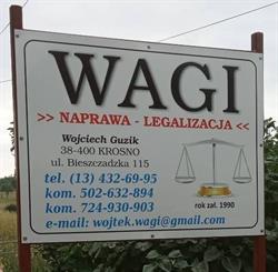 Zakład Naprawy Wag Wojciech Guzik, Krosno godziny otwarcia