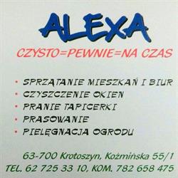 Aleksandra Lechel-Janoś ALEXA Firma Sprzątająca, Krotoszyn godziny otwarcia