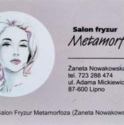 METAMORFOZA Salon Fryzur Żaneta Nowakowska, Lipno godziny otwarcia