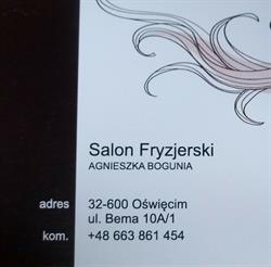 Salon Fryzjerski Afrodyta Bogunia Agnieszka, Oświęcim godziny otwarcia