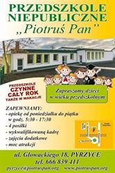 Przedszkole Niepubliczne "Piotruś Pan", Pyrzyce godziny otwarcia