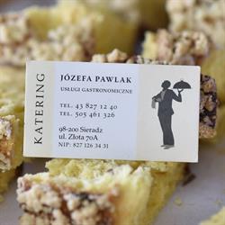 Usługi Gastronomiczne KATERING Józefa Pawlak, Sieradz godziny otwarcia