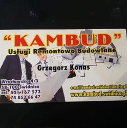 KAM-BUD Usługi Remontowo-Budowlane Grzegorz Konas, Świdnica godziny otwarcia