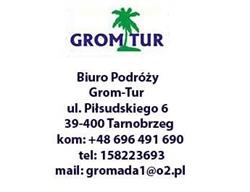 Biuro Podróży GROM TUR, Tarnobrzeg godziny otwarcia
