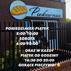 Piekarnia Mariusz Górski, Zgierz godziny otwarcia