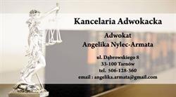 KANCELARIA ADWOKACKA adwokatAngelika Nylec-Armata, Tarnów godziny otwarcia