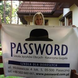 Password Szkoła Języków Obcych Katarzyna Gugała, Piaseczno godziny otwarcia