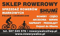 Sklep Rowerowy SHUMI Walcz, Wałcz godziny otwarcia