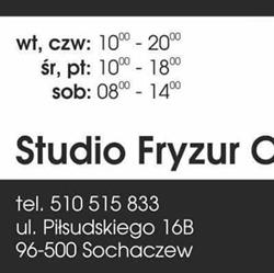 Studio Fryzur OTI, Sochaczew godziny otwarcia