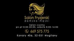 Salon fryzjerski Anna Lach, Mogilany godziny otwarcia