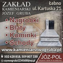 Zakład kamieniarski JÓZ-POL Szymon Gruba, Łebno godziny otwarcia