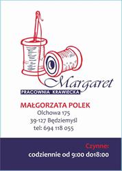 Pracownia krawiecka "Margaret", godziny otwarcia