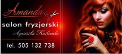 Amanda. Salon fryzjerski. Kozłowska A., Krasnystaw godziny otwarcia