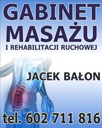 Gabinet Masazu i Rehabilitacji Ruchowej Jacek Balon, Mielec godziny otwarcia